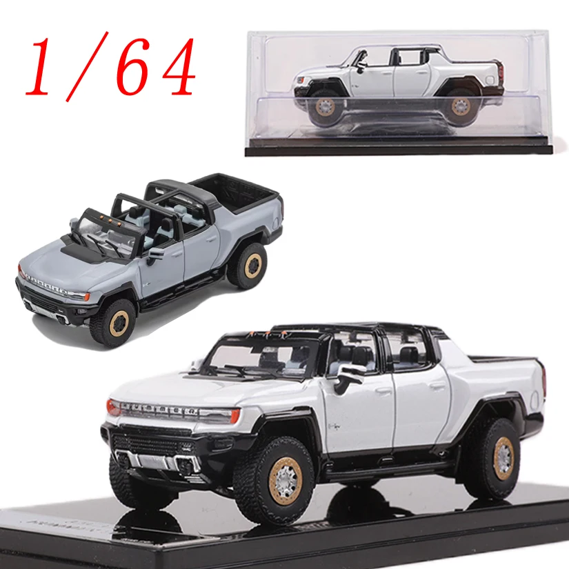 Diecast 1/64 Size Hummer Alloy Car Model Hummer EV Pickup SUV Play Vehicle Toys for Boys Collection Display Hobby Original Box
Diecast 1/64 Size Hummer Alloy Car Model Hummer EV Pickup SUV Play Vehicle Toys for Boys Collection Display Hobby Original Box
