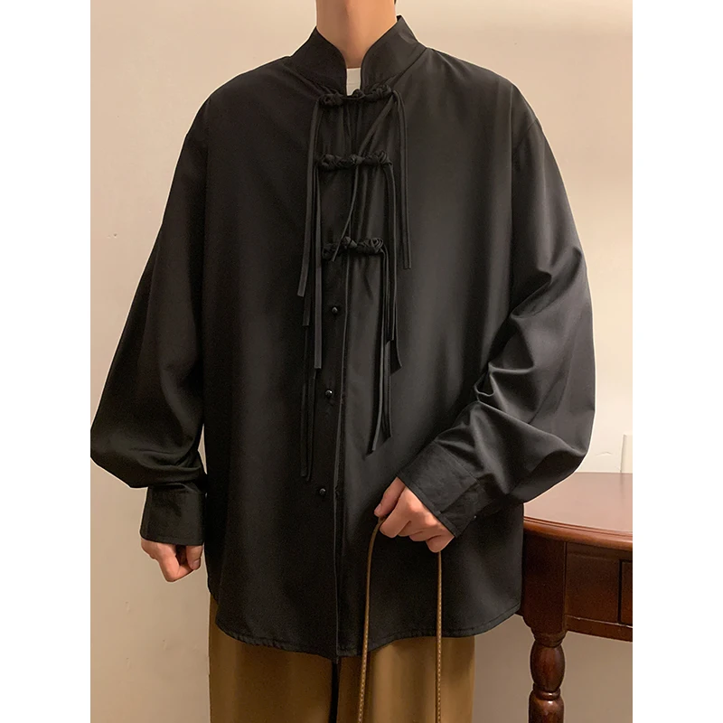 Men's Long Sleeve Shirt Trendy Handsome Asymmetrical Button up Casual Wear All Seasons Classic Style Pure Color Fashionable
Men's Long Sleeve Shirt Trendy Handsome Asymmetrical Button up Casual Wear All Seasons Classic Style Pure Color Fashionable