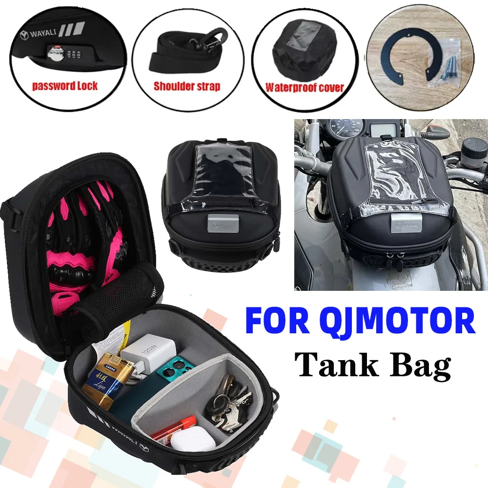 For QJMOTOR QJ SVT 650 650X SVT650 SRT 500 550 750 800 X 700X 800X SRT500 SRT700X SRT750 Tank Bag Navigation Packag Storage Bag
For QJMOTOR QJ SVT 650 650X SVT650 SRT 500 550 750 800 X 700X 800X SRT500 SRT700X SRT750 Tank Bag Navigation Packag Storage Bag