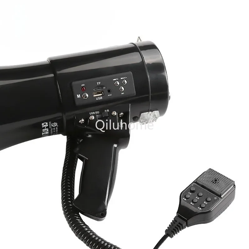 CR-87 Megaphone Military Parade Multi-Function Handheld Loudspeaker Propaganda Patrol High-Power Speaker
CR-87 Megaphone Military Parade Multi-Function Handheld Loudspeaker Propaganda Patrol High-Power Speaker