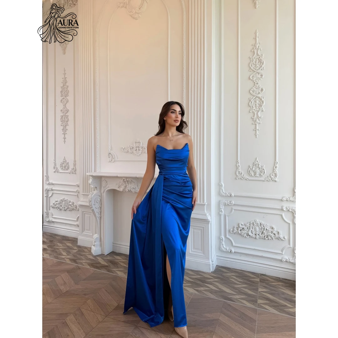 Aura Custom Made Korean Popular Dress 2026 Woman Women's Evening Dresses 2026 Luxury Women's Elegant Party Dress Satin Slit Prom
Aura Custom Made Korean Popular Dress 2026 Woman Women's Evening Dresses 2026 Luxury Women's Elegant Party Dress Satin Slit Prom