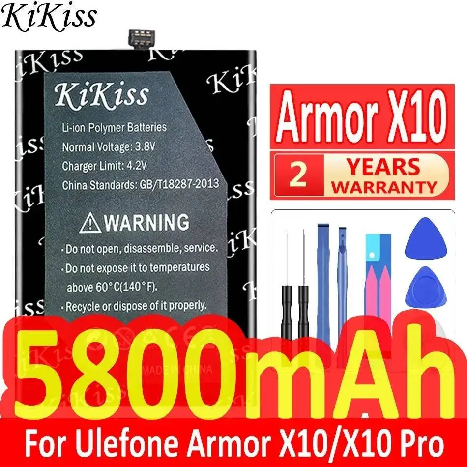 5800Mah For Ulefone Armor X10 Pro 3099 Mobile Phone Battery Fast Charging
5800Mah For Ulefone Armor X10 Pro 3099 Mobile Phone Battery Fast Charging