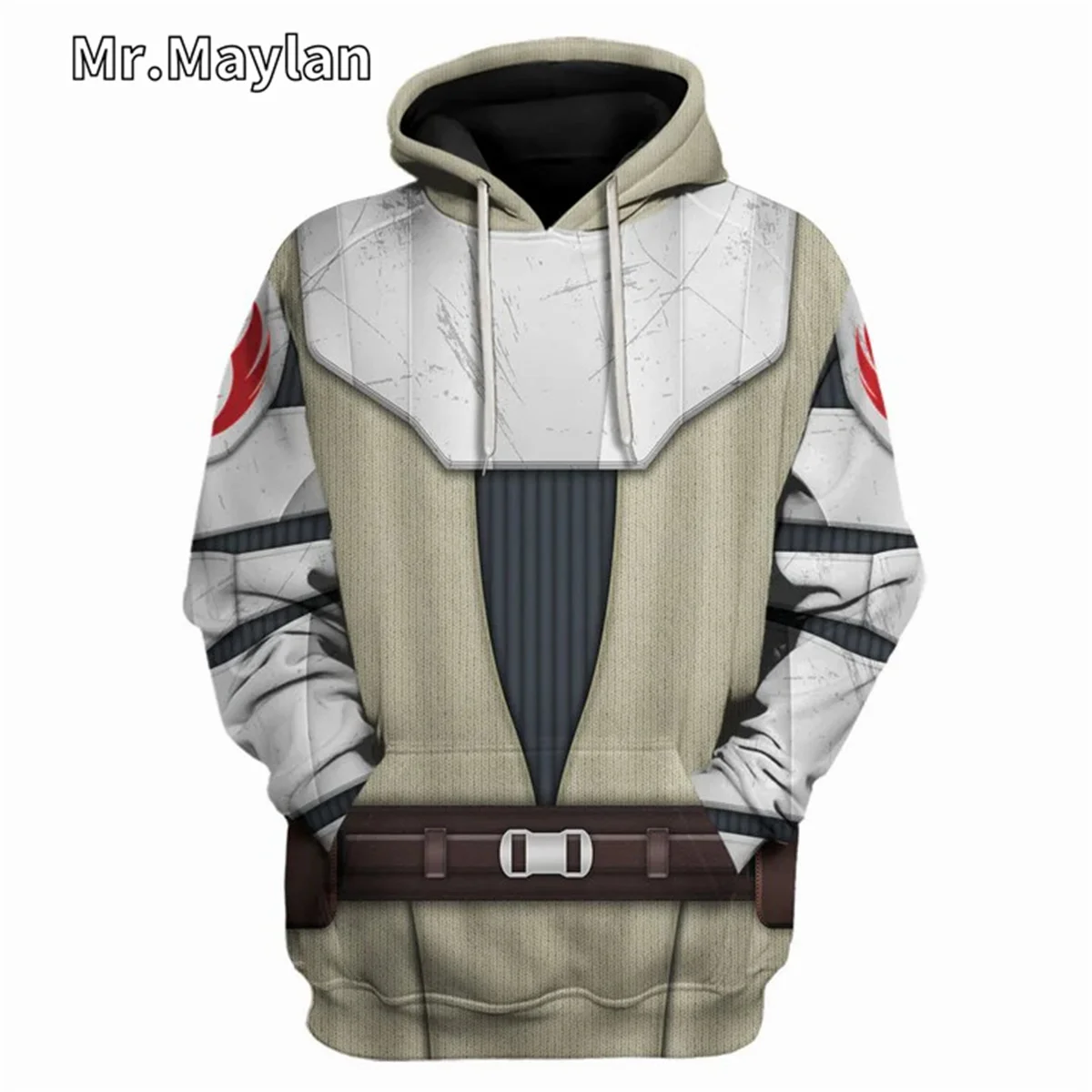 General Kenobi Uniform Cosplay Costume 3D Printed Unisex Hoodie Men Sweatshirt Streetwear Zip Pullover Casual Jacket Tracksuits
General Kenobi Uniform Cosplay Costume 3D Printed Unisex Hoodie Men Sweatshirt Streetwear Zip Pullover Casual Jacket Tracksuits