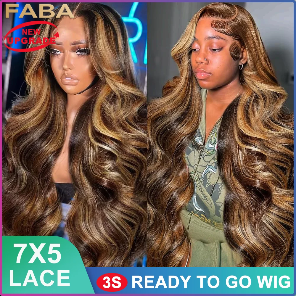 Glueless Highlight Wigs Human Hair 7X5 P4/27 Ombre Body Wave Lace Front Wigs Human Hair Pre Plucked Pre Cut For Black Women
Glueless Highlight Wigs Human Hair 7X5 P4/27 Ombre Body Wave Lace Front Wigs Human Hair Pre Plucked Pre Cut For Black Women
