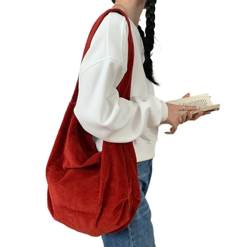 ALIDI S C Women Corduroy Tote Bag Large Capacity Casual Shoulder Handbag Students Commuter Work School Travel Reusable Shopping
ALIDI S C Women Corduroy Tote Bag Large Capacity Casual Shoulder Handbag Students Commuter Work School Travel Reusable Shopping