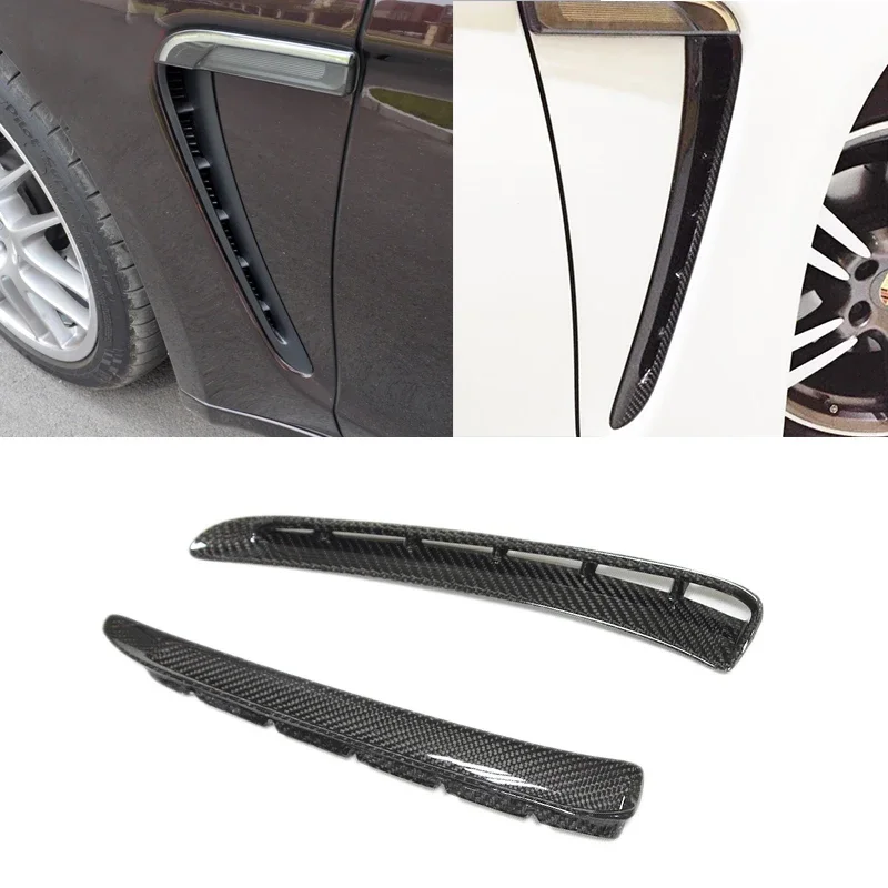 For Porsche Panamera 970 2010-2015 Real Carbon Fiber Fender Side Air Vent Automobile Exterior Decoration Modification 2PCS
For Porsche Panamera 970 2010-2015 Real Carbon Fiber Fender Side Air Vent Automobile Exterior Decoration Modification 2PCS