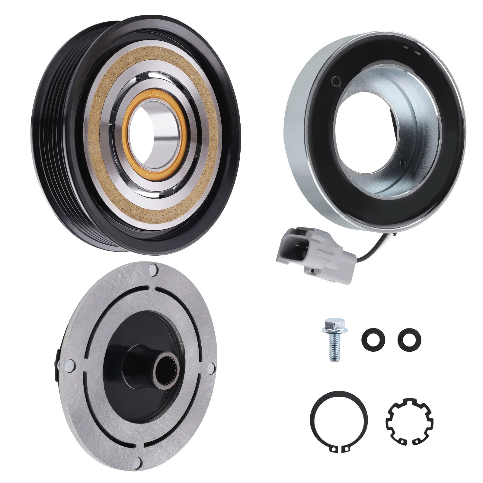 AC Compressor Clutch Kit For Dodge Charger Challenger Chrysler 300 3.6L 2014-23
AC Compressor Clutch Kit For Dodge Charger Challenger Chrysler 300 3.6L 2014-23
