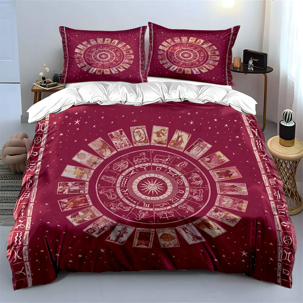 "Zodiac Tarot Tapestry Set Decoration" Multiple sizes kid's and adults' bedroom Exquisite 3PC bedding set, gift
"Zodiac Tarot Tapestry Set Decoration" Multiple sizes kid's and adults' bedroom Exquisite 3PC bedding set, gift