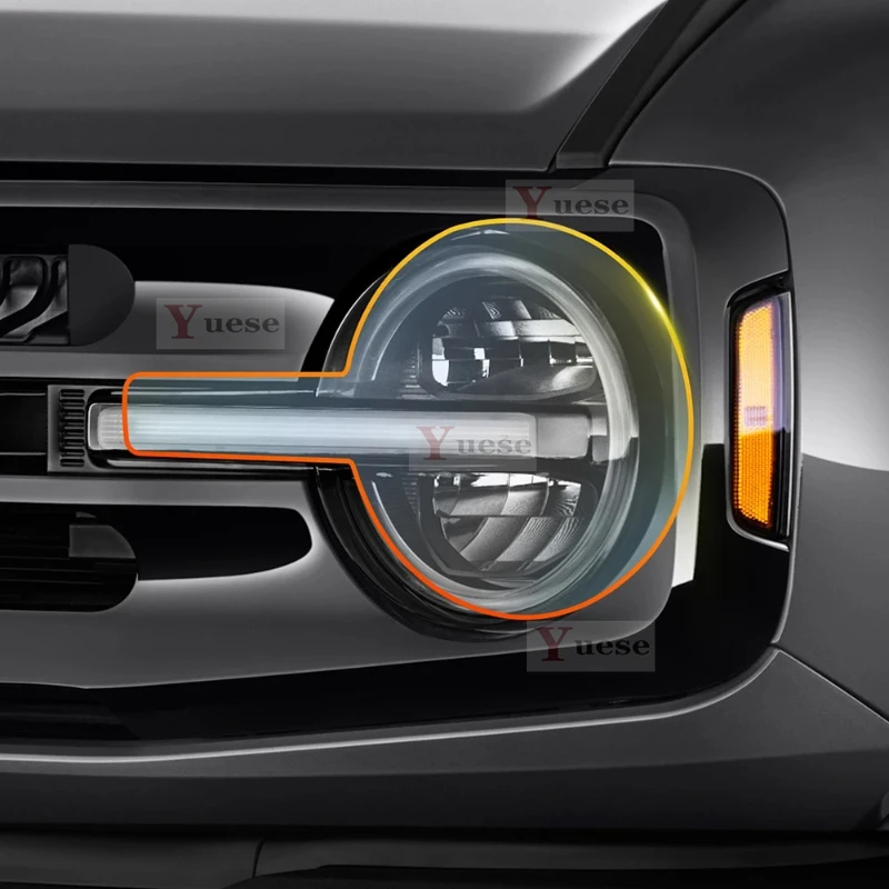 Для Ford Bronco 2021-2024 автомобильная защитная пленка для фар зеркальная пленка ТПУ прозрачная наклейка против царапин
Для Ford Bronco 2021-2024 автомобильная защитная пленка для фар зеркальная пленка ТПУ прозрачная наклейка против царапин