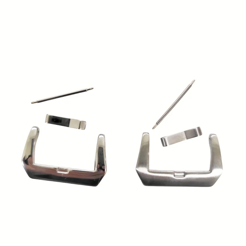 Wholesale 50PCS/Lot Silver Color Spring Bar Type Brushed Polished 20M 22MM 24M 26MM Stainless Steel Watch Buckles For Watch Band
Wholesale 50PCS/Lot Silver Color Spring Bar Type Brushed Polished 20M 22MM 24M 26MM Stainless Steel Watch Buckles For Watch Band