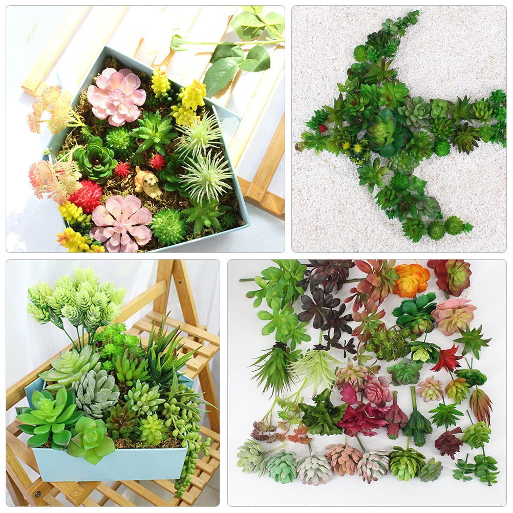 8 pcs 2 Sets Lifelike Imitated Succulent Plants No Fade Artificial Decorations For Mini Garden Practical Photo Props Craft
8 pcs 2 Sets Lifelike Imitated Succulent Plants No Fade Artificial Decorations For Mini Garden Practical Photo Props Craft