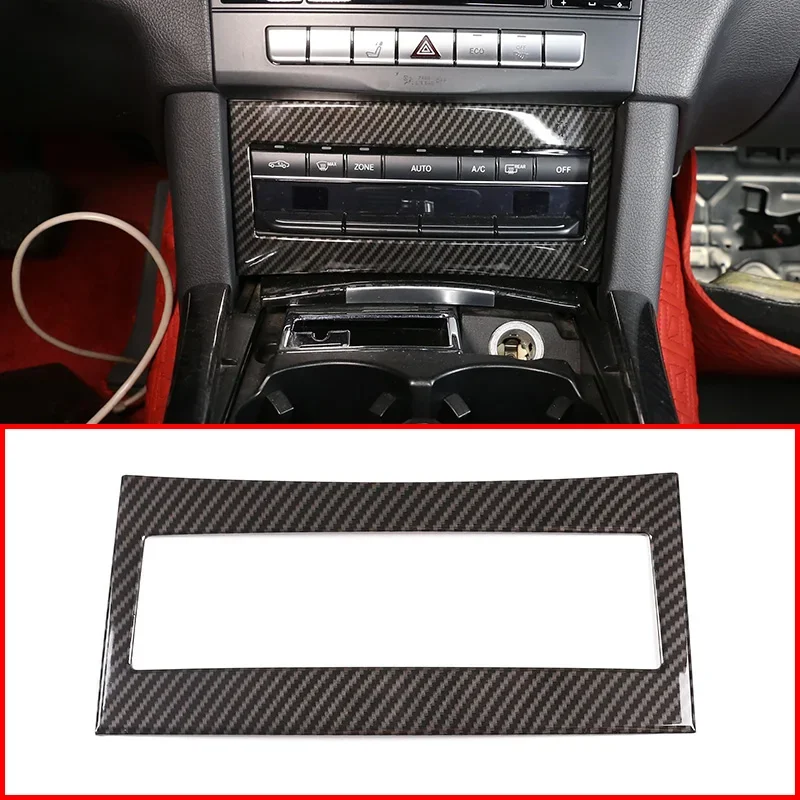 For Mercedes Benz E Class W212 2014-2015 ABS chrome Carbon fiber pattern Car Air conditioning button frame Car Accessories 1 Pcs
For Mercedes Benz E Class W212 2014-2015 ABS chrome Carbon fiber pattern Car Air conditioning button frame Car Accessories 1 Pcs