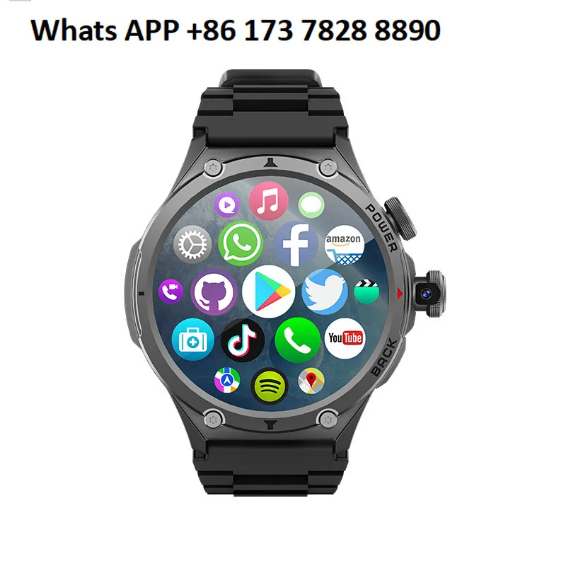 H12 round screen card multi-function sports rotating camera dual system phone smart watch
H12 round screen card multi-function sports rotating camera dual system phone smart watch
