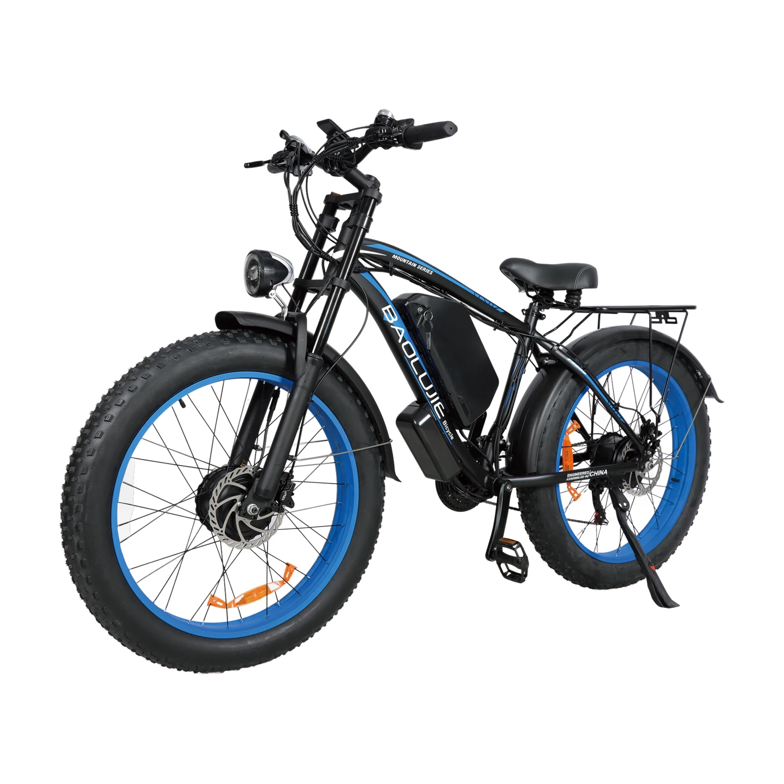 Adult Electric Motorcycles Bike 1500W+1500W Fat Tire Mountain Electric Bicycle, 40 Miles 48V/52V 23AH/32AH Lithium Battery
Adult Electric Motorcycles Bike 1500W+1500W Fat Tire Mountain Electric Bicycle, 40 Miles 48V/52V 23AH/32AH Lithium Battery