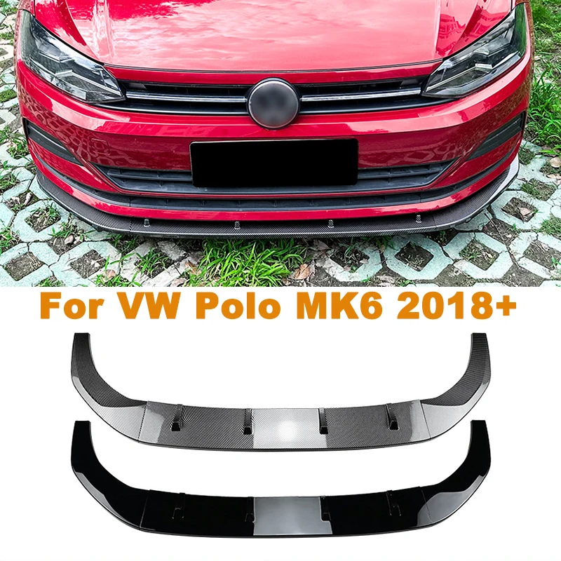 For VW Polo MK6 2018+ Car Front Bumper Lip Splitter Diffuser Body Kits Spoiler Bumper Guard Protector Accessories
For VW Polo MK6 2018+ Car Front Bumper Lip Splitter Diffuser Body Kits Spoiler Bumper Guard Protector Accessories