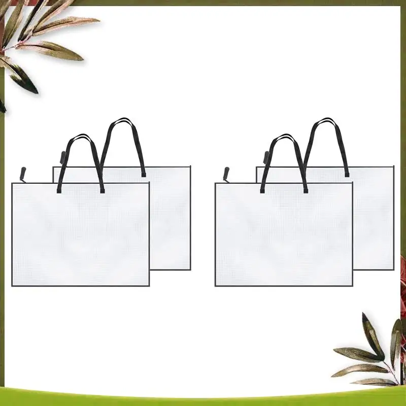 New-4 Pack 19X25 Inches Art Portfolio Case, Portfolio Folder For Artwork, Posters Storage Bag With Zipper And Handle Folder
New-4 Pack 19X25 Inches Art Portfolio Case, Portfolio Folder For Artwork, Posters Storage Bag With Zipper And Handle Folder