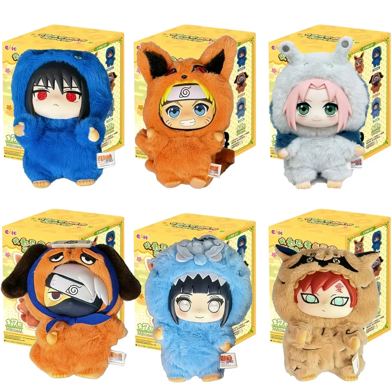 Hot EAKI Naruto Blind box Shippuden Naruto Uzumak Sasuke Kakashi Party Series Stuffed Doll Home Ornament Toy Collection Gift
Hot EAKI Naruto Blind box Shippuden Naruto Uzumak Sasuke Kakashi Party Series Stuffed Doll Home Ornament Toy Collection Gift