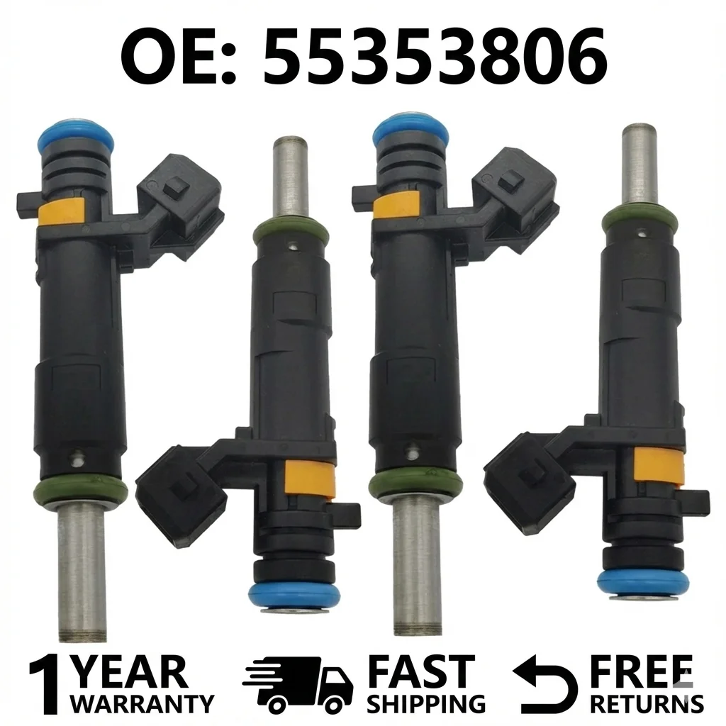 4x Car Engine Fuel Injector 55353806 Fits Chevrolet Cruze Trax Opel Astra H J Zafira B Insignia 1.8L Gas Injection Nozzle Valve
4x Car Engine Fuel Injector 55353806 Fits Chevrolet Cruze Trax Opel Astra H J Zafira B Insignia 1.8L Gas Injection Nozzle Valve