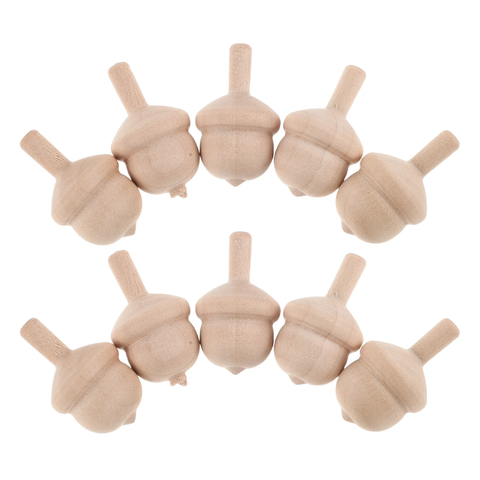 10Pcs Unfinished Wood Spinning Tops Blank DIY Craft Kits for Children Fine Motor Skills Development Christmas
10Pcs Unfinished Wood Spinning Tops Blank DIY Craft Kits for Children Fine Motor Skills Development Christmas