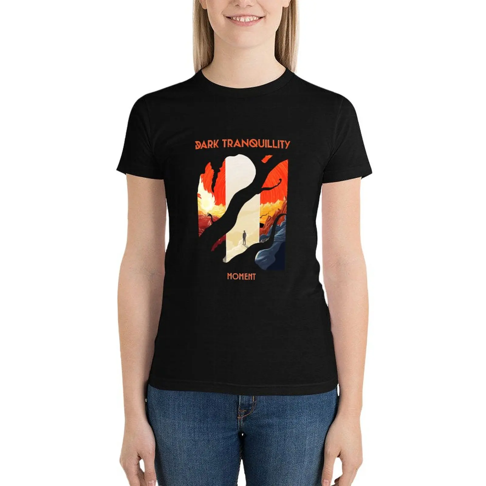 Dark TranquillityMoment colorful design T-Shirt oversized tops vintage clothes t-shirts for Women cotton
Dark TranquillityMoment colorful design T-Shirt oversized tops vintage clothes t-shirts for Women cotton