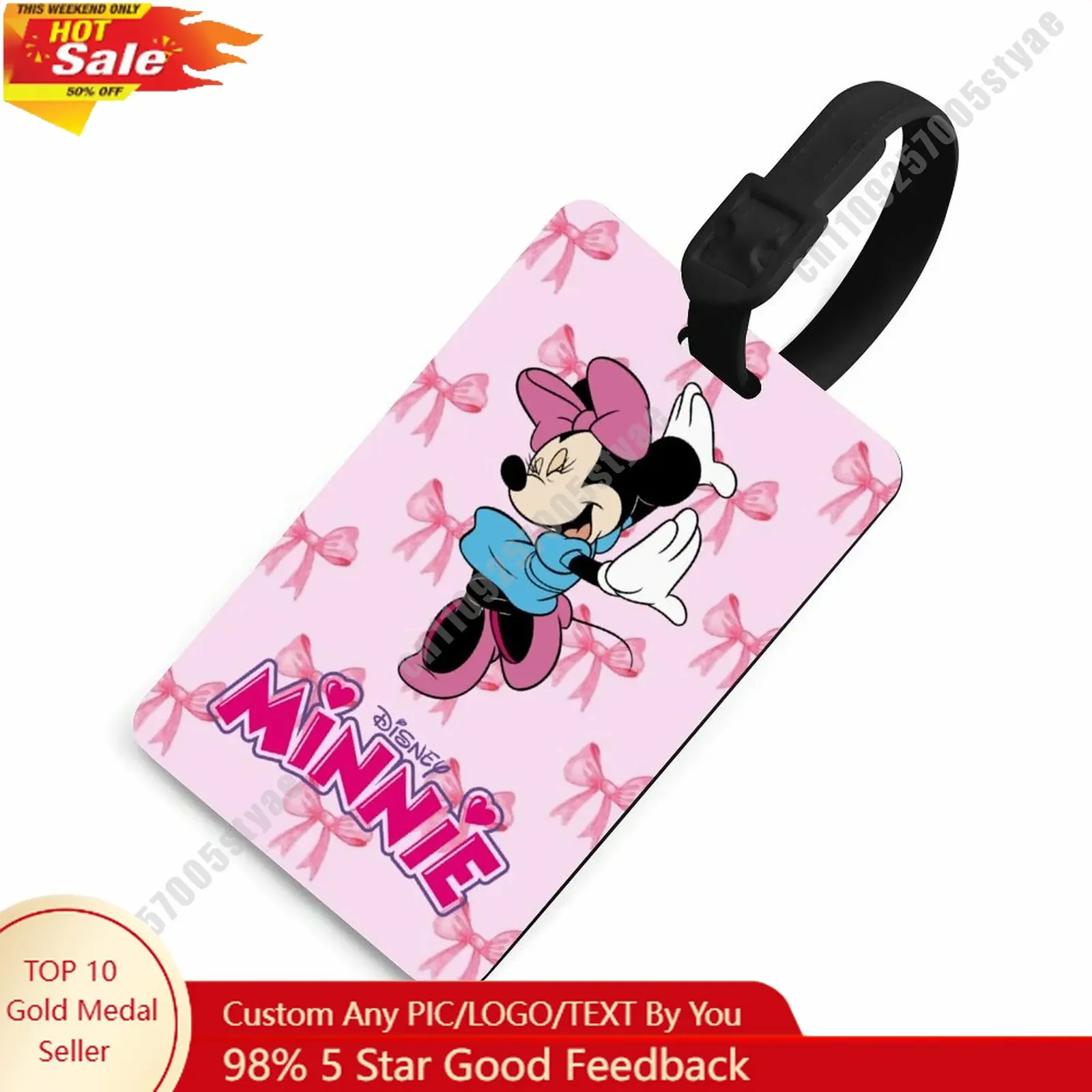 Minnie Mouse Luggage Tags Disney Personalized Customized Your Name Phone Number Address Anti Loss Travel Essential Accessories
Minnie Mouse Luggage Tags Disney Personalized Customized Your Name Phone Number Address Anti Loss Travel Essential Accessories