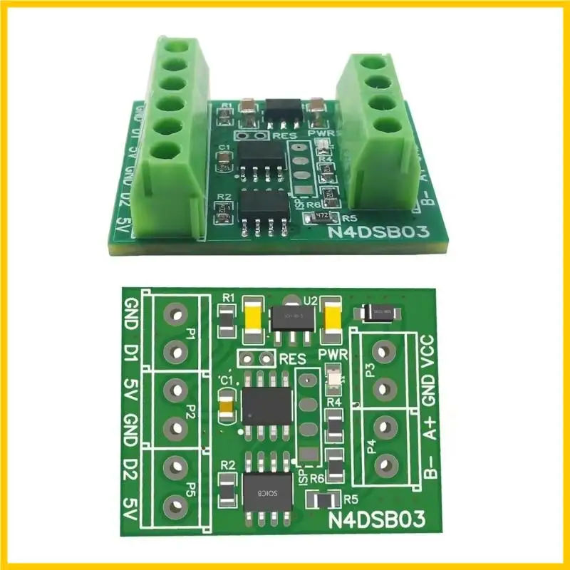 Q1JF Double Channel RS485 Temperature Sensors Module -55-125℃ Temperature Collector
Q1JF Double Channel RS485 Temperature Sensors Module -55-125℃ Temperature Collector