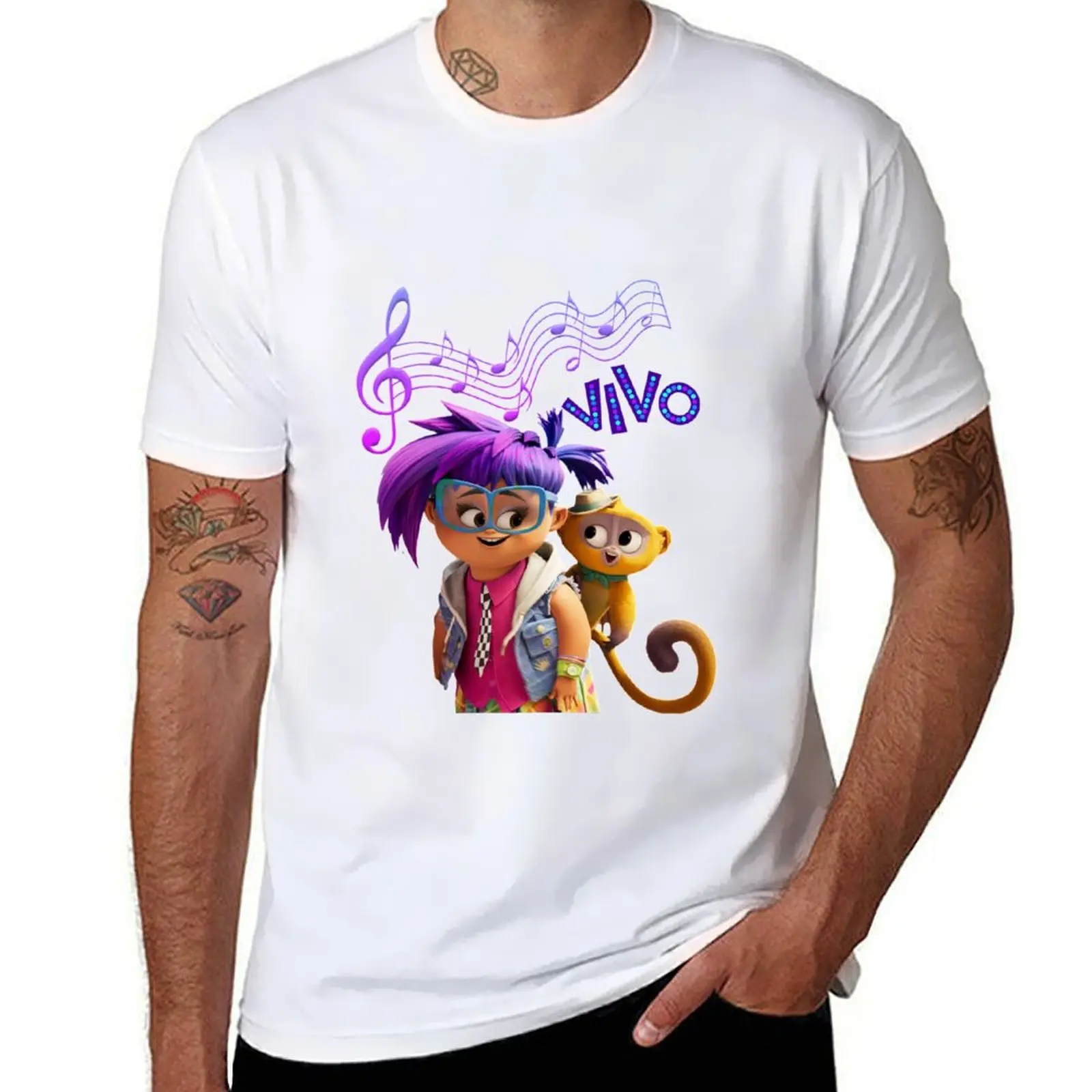 Vivo movie T-Shirt t shirt man plain t shirts with prints cotton t shirt man T-shirt
Vivo movie T-Shirt t shirt man plain t shirts with prints cotton t shirt man T-shirt