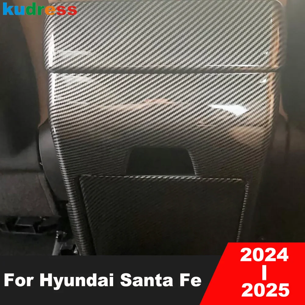 Для Hyundai Santa Fe 2024 2025 автомобильный подлокотник из углеродного волокна, задняя крышка вентиляционного отверстия для кондиционера, накладка, аксессуары для интерьера
Для Hyundai Santa Fe 2024 2025 автомобильный подлокотник из углеродного волокна, задняя крышка вентиляционного отверстия для кондиционера, накладка, аксессуары для интерьера