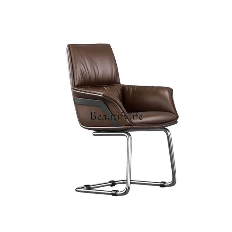 Light luxury boss chair Xipi Italian fashion president study computer swivel chair
Light luxury boss chair Xipi Italian fashion president study computer swivel chair