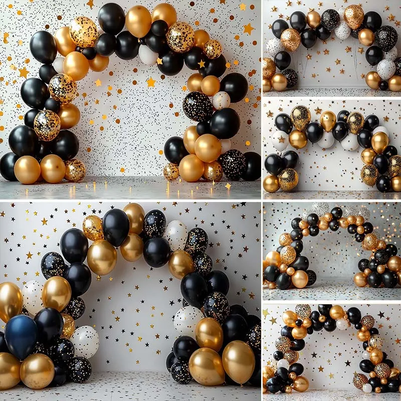 LS Photography Background Arch Balloons Gold Glitter Decor 1st Birthday Cake Smash Kids Portrait Photo Backdrop Studio
LS Photography Background Arch Balloons Gold Glitter Decor 1st Birthday Cake Smash Kids Portrait Photo Backdrop Studio