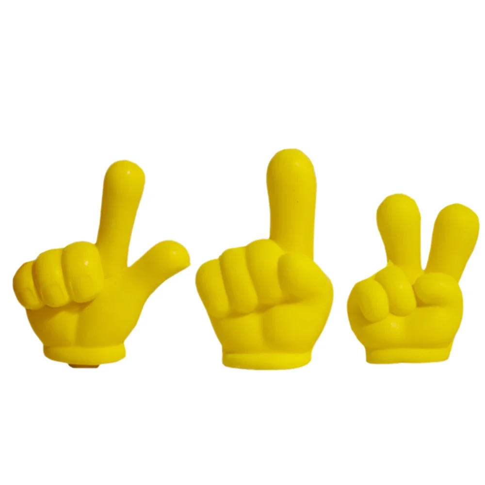 1pcs Cute Yellow Finger Car Antenna Topper Decorative EVA Foam Roof Ornament Balls car accessories
1pcs Cute Yellow Finger Car Antenna Topper Decorative EVA Foam Roof Ornament Balls car accessories