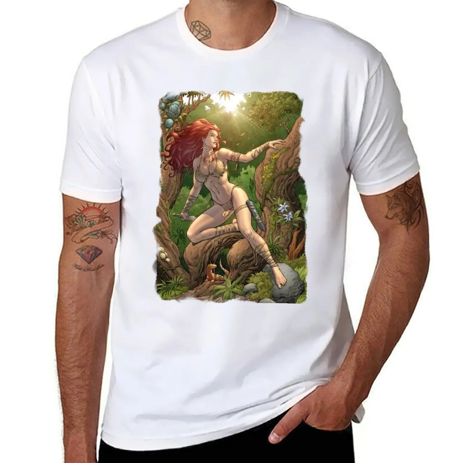 Jungle Rio in Cavewoman man t t men by Al t summer T-Shirt man g shirts shirts for for shirt man graphic tees Redhead
Jungle Rio in Cavewoman man t t men by Al t summer T-Shirt man g shirts shirts for for shirt man graphic tees Redhead