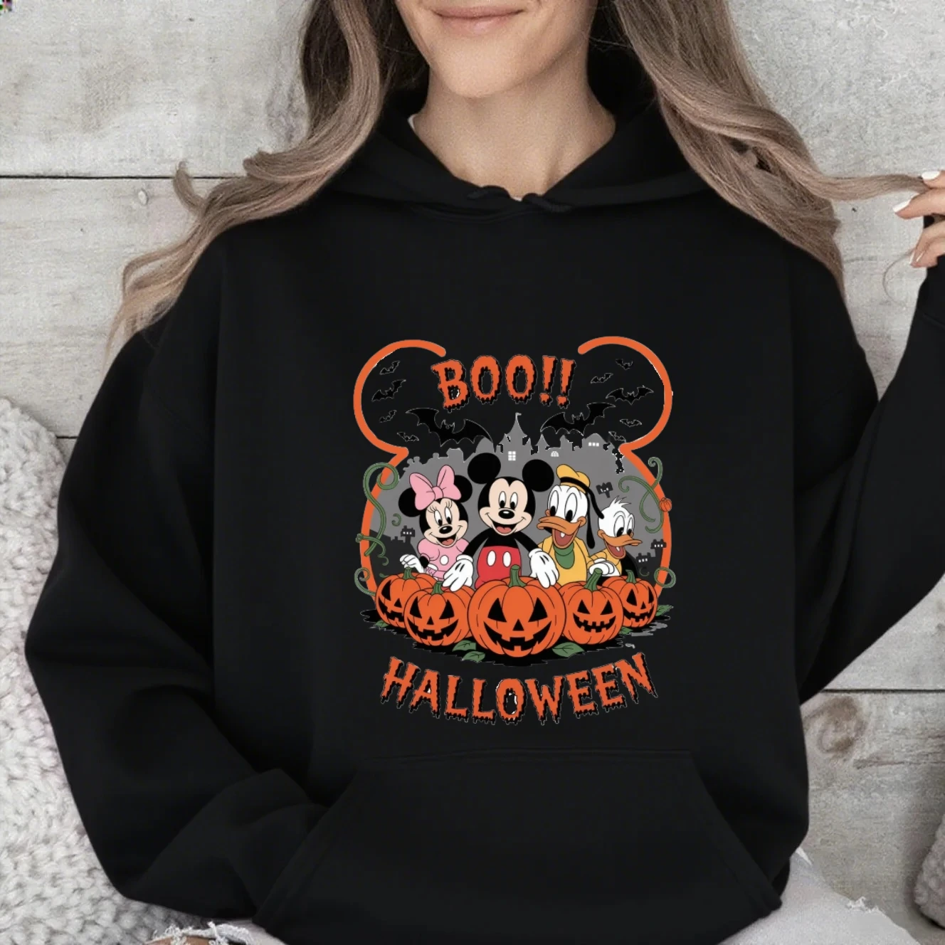 Disney Halloween Pumpkin Mickey Family Autumn and Winter pure cotton multi-color sportswear
Disney Halloween Pumpkin Mickey Family Autumn and Winter pure cotton multi-color sportswear