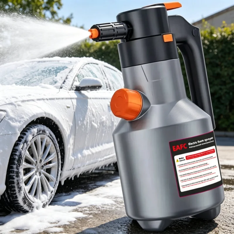 Automatic Electric Car Foam Washer, High Pressure Fine Foam Pressurized Soap Sprayer for Car Wash
Automatic Electric Car Foam Washer, High Pressure Fine Foam Pressurized Soap Sprayer for Car Wash