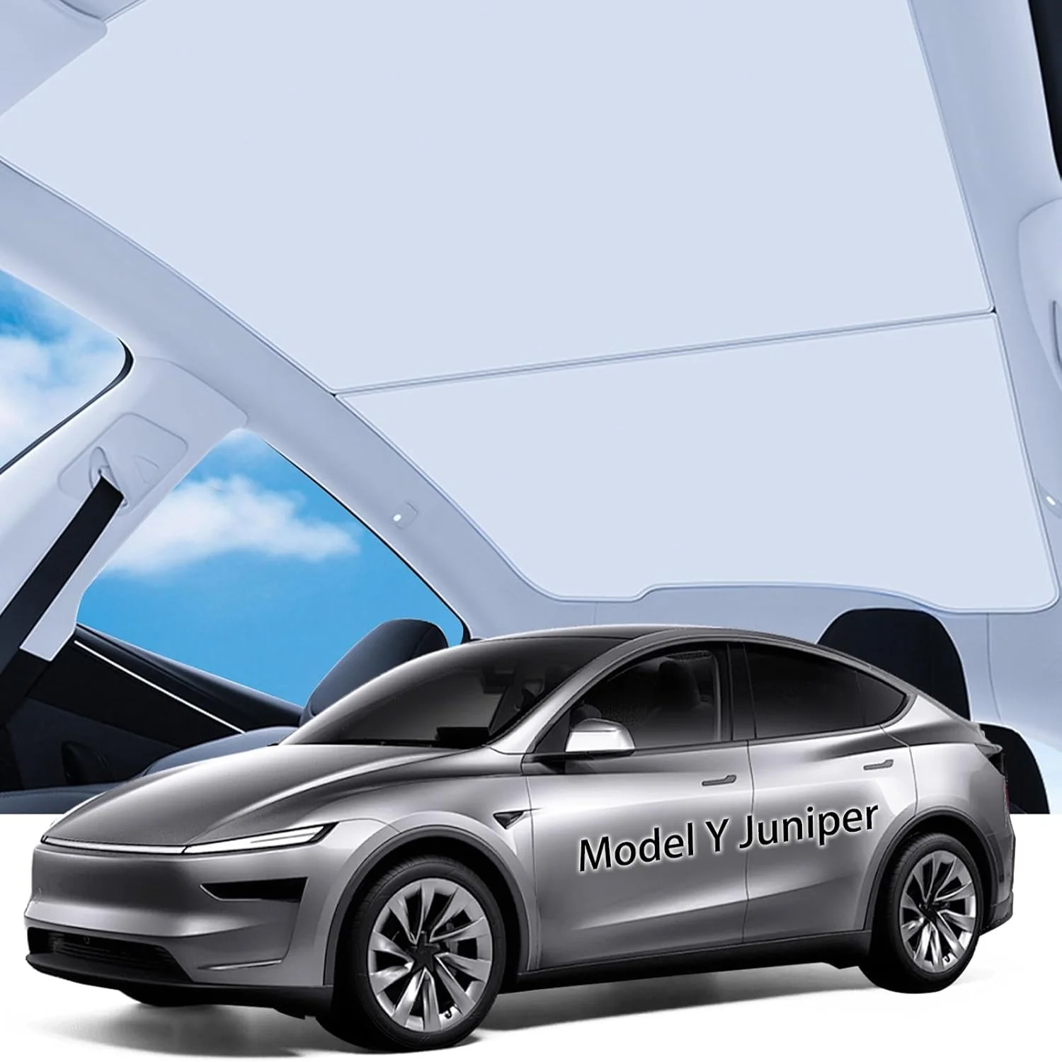Sunshade Roof for Tesla Model Y 2025-2026 Juniper, Tesla Accessories, Oem Fit Glass Roof Sun Shade, Upf 50+, Heat Insulation & g
Sunshade Roof for Tesla Model Y 2025-2026 Juniper, Tesla Accessories, Oem Fit Glass Roof Sun Shade, Upf 50+, Heat Insulation & g