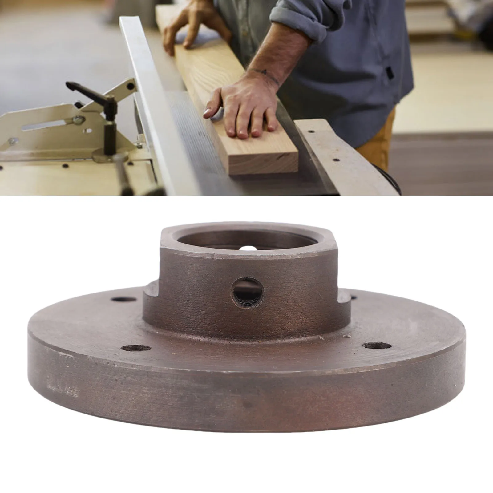 Lathe Steel Faceplate 3 Inch Lathe Faceplate Replacement for 1018 1218 Lathes Steel 1in-8TPI Face Plate Wood Lathe Face Plate
Lathe Steel Faceplate 3 Inch Lathe Faceplate Replacement for 1018 1218 Lathes Steel 1in-8TPI Face Plate Wood Lathe Face Plate