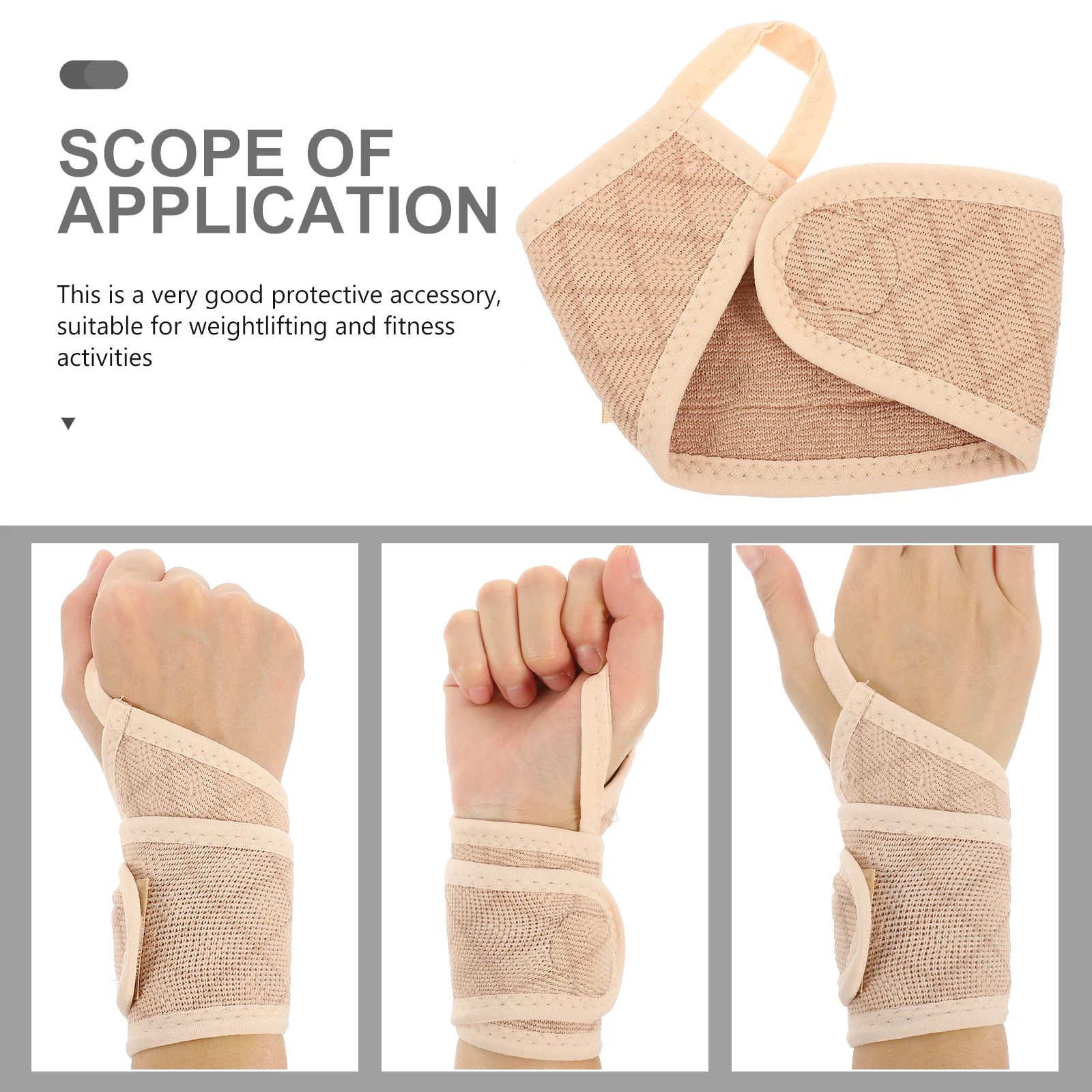 2 Pcs Wrist Strap Brace Protector Accessories Convenient Soft Nylon Practicing Man Weightlifting
2 Pcs Wrist Strap Brace Protector Accessories Convenient Soft Nylon Practicing Man Weightlifting