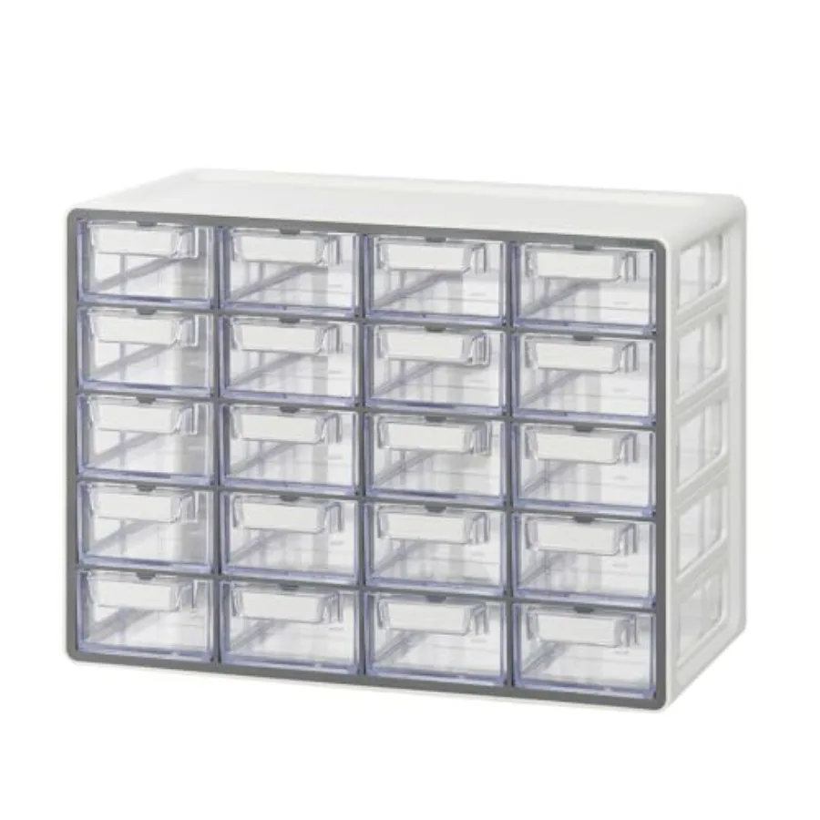 Small Cabinet Stackable Organizer for Hardware Beads Plastic Bricks Office and Craft Storage Made in Korea Gray
Small Cabinet Stackable Organizer for Hardware Beads Plastic Bricks Office and Craft Storage Made in Korea Gray