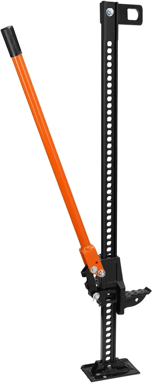 48" Utility High Lift Farm Jack, 7000 lbs Capacity Ratcheting Off Road Utility Jack, Orange
48" Utility High Lift Farm Jack, 7000 lbs Capacity Ratcheting Off Road Utility Jack, Orange