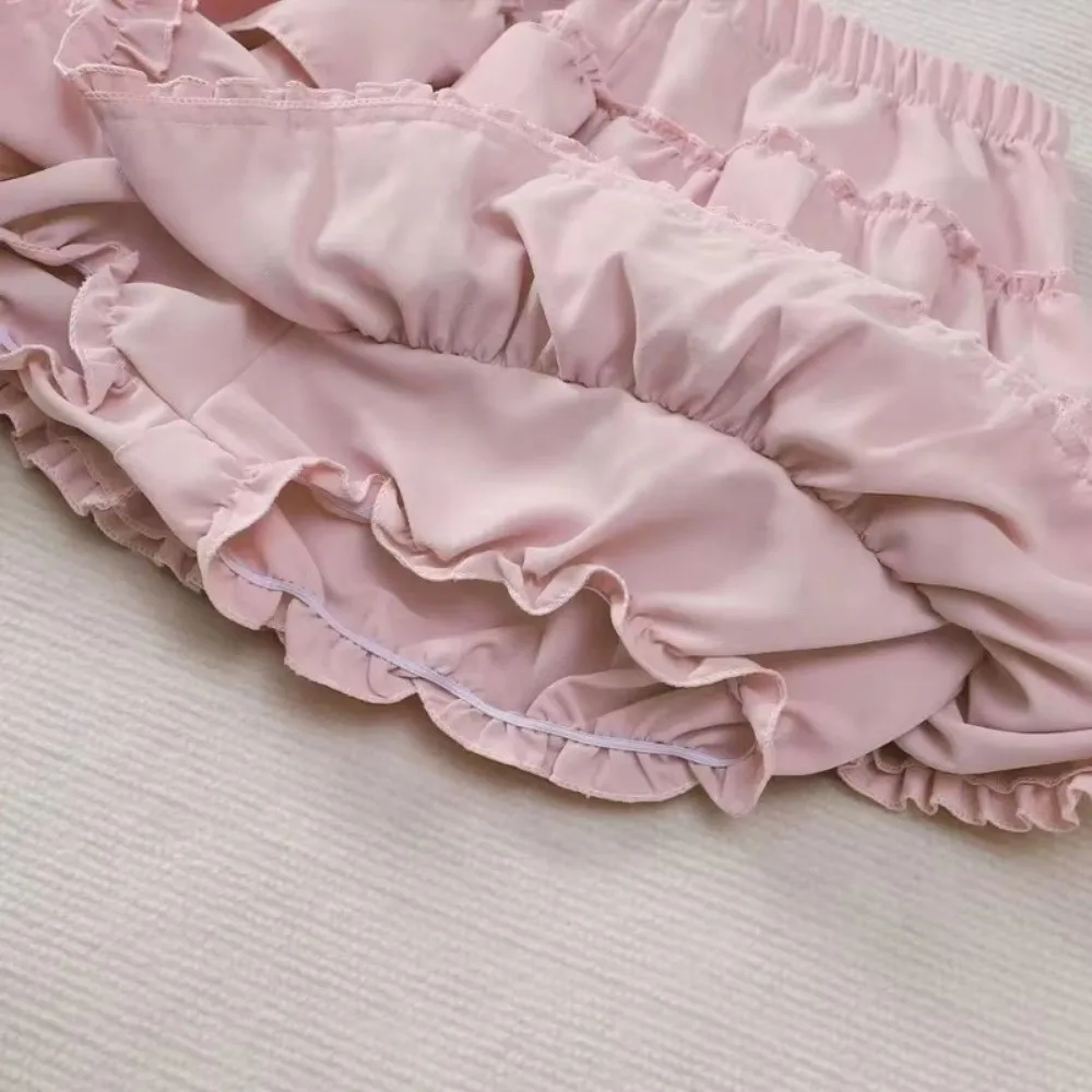 Elegant High Waist Pleated Bubble Skirt Short Casual Puffy Cake Skirt Sweet A Line Skirt Women
Elegant High Waist Pleated Bubble Skirt Short Casual Puffy Cake Skirt Sweet A Line Skirt Women