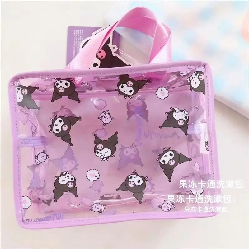 Sweet Anime Kawaii Sanrio Hello Kitty Kuromi Travel Tote Bag Cute Cartoon My Melody Cinnamoroll Pvc Storage Bag Gifts for Girls
Sweet Anime Kawaii Sanrio Hello Kitty Kuromi Travel Tote Bag Cute Cartoon My Melody Cinnamoroll Pvc Storage Bag Gifts for Girls