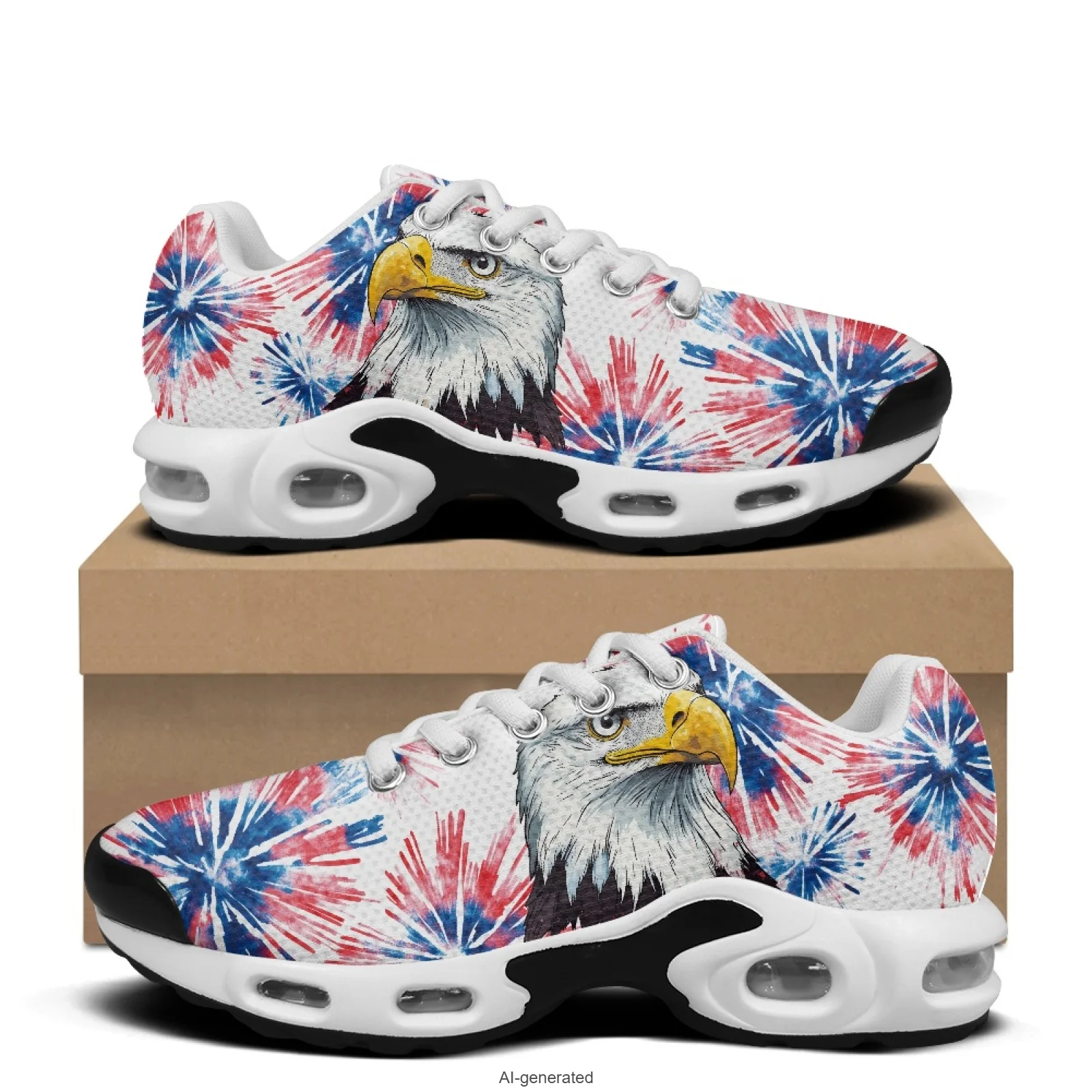 XIXIRIMIDO USA 250th Air-Cushioned Sneakers Women's Running Shoes Men's Commuter Shoes Lightweight Breathable Soft Comfortable
XIXIRIMIDO USA 250th Air-Cushioned Sneakers Women's Running Shoes Men's Commuter Shoes Lightweight Breathable Soft Comfortable