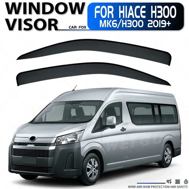 2Pcs For Toyota HIACE H200 H300 1990-2019+ Car Window Visor Awning Shelters Windshield Side Window Rain Sun Shade Accessories
2Pcs For Toyota HIACE H200 H300 1990-2019+ Car Window Visor Awning Shelters Windshield Side Window Rain Sun Shade Accessories