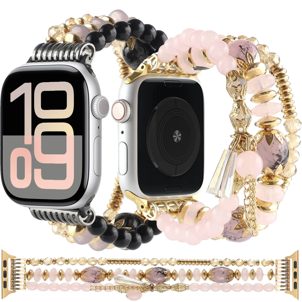 Jewelry Strap for Apple Watch Series Ultra 49mm 10 9 8 7 42mm 46mm 45mm 41mm Women Fashion Bracelet Band iWatch 6 5 4 SE 44 40mm
Jewelry Strap for Apple Watch Series Ultra 49mm 10 9 8 7 42mm 46mm 45mm 41mm Women Fashion Bracelet Band iWatch 6 5 4 SE 44 40mm