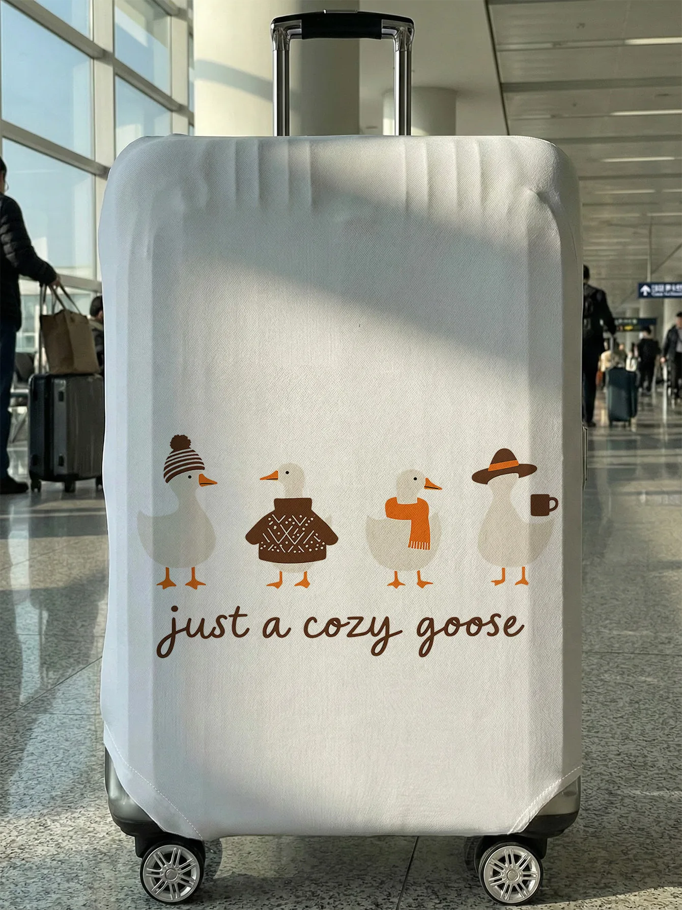 Защитный чехол для багажа Big Goose Cartoon, подходит для чемоданов 18-32 дюймов, чехлы для ручек чемоданов, аксессуары для путешествий.
Защитный чехол для багажа Big Goose Cartoon, подходит для чемоданов 18-32 дюймов, чехлы для ручек чемоданов, аксессуары для путешествий.