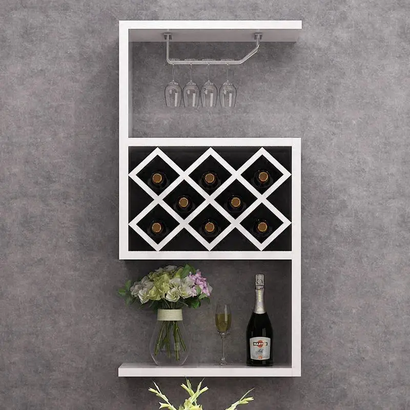 European Style Wall Mounted Wine Rack,Creative Iron Hanging Display Shelf for Wine Bottles & Glasses,Space Saving Home Bar Decor
European Style Wall Mounted Wine Rack,Creative Iron Hanging Display Shelf for Wine Bottles & Glasses,Space Saving Home Bar Decor