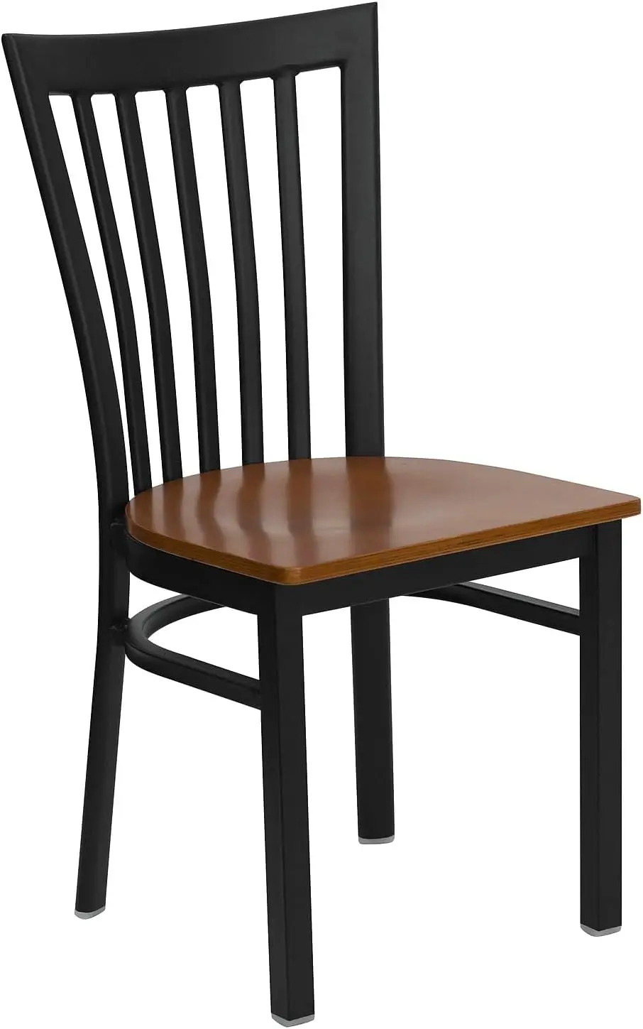 HERCULES Series Black School House Back Metal Restaurant Chair - Cherry Wood Seat
HERCULES Series Black School House Back Metal Restaurant Chair - Cherry Wood Seat