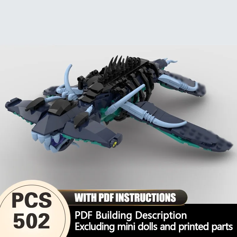 Creators Animal Series Model MOC Building Bricks Sphyrnidae Modular Technology Gifts Holiday Assemble Children Toys Suit
Creators Animal Series Model MOC Building Bricks Sphyrnidae Modular Technology Gifts Holiday Assemble Children Toys Suit