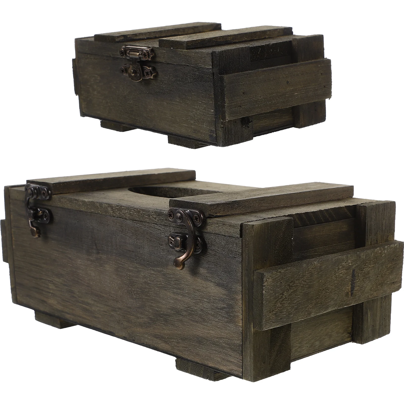 2Pcs Wooden Vintage Napkin Holder Tissue Box Cover Decorative Napkin Organizer for Kitchen Dining Table Bathroom Tissue
2Pcs Wooden Vintage Napkin Holder Tissue Box Cover Decorative Napkin Organizer for Kitchen Dining Table Bathroom Tissue