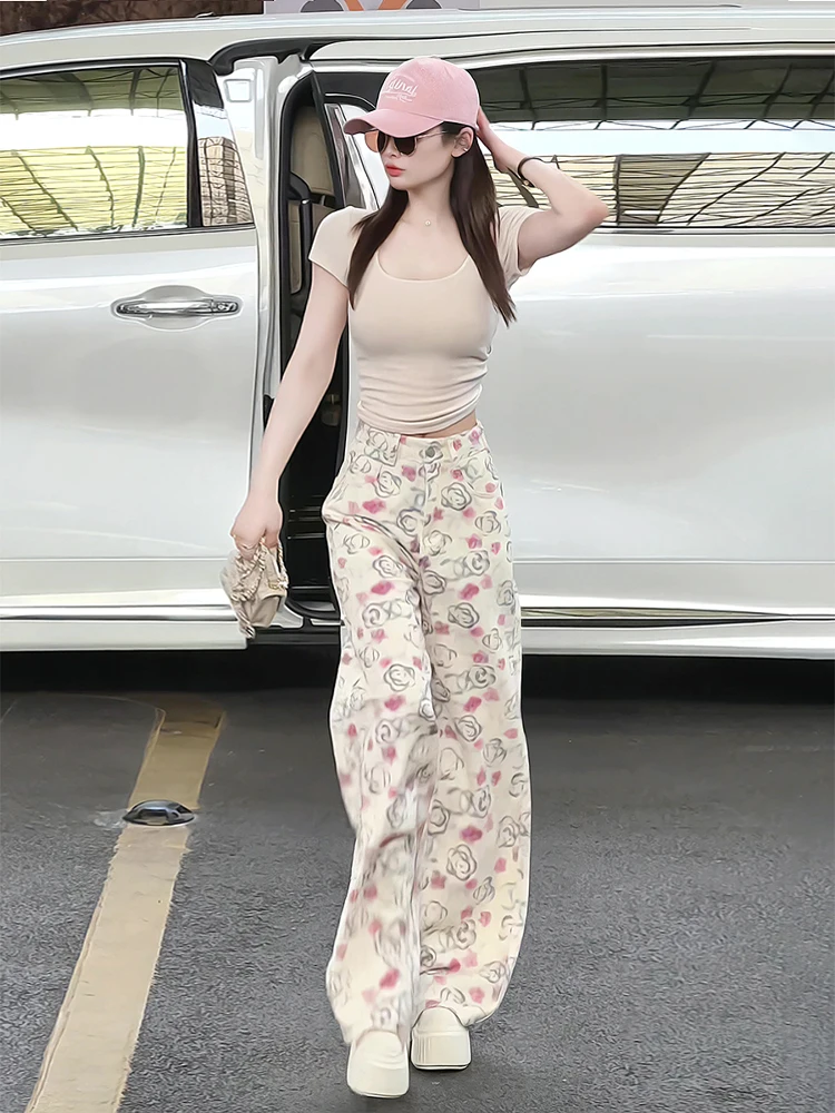 Fashionable Casual Sportswear Set Women Summer 2026 New Short Printed Wide Leg Pants Versatile Two-Piece Set round Neck Short...
Fashionable Casual Sportswear Set Women Summer 2026 New Short Printed Wide Leg Pants Versatile Two-Piece Set round Neck Short...